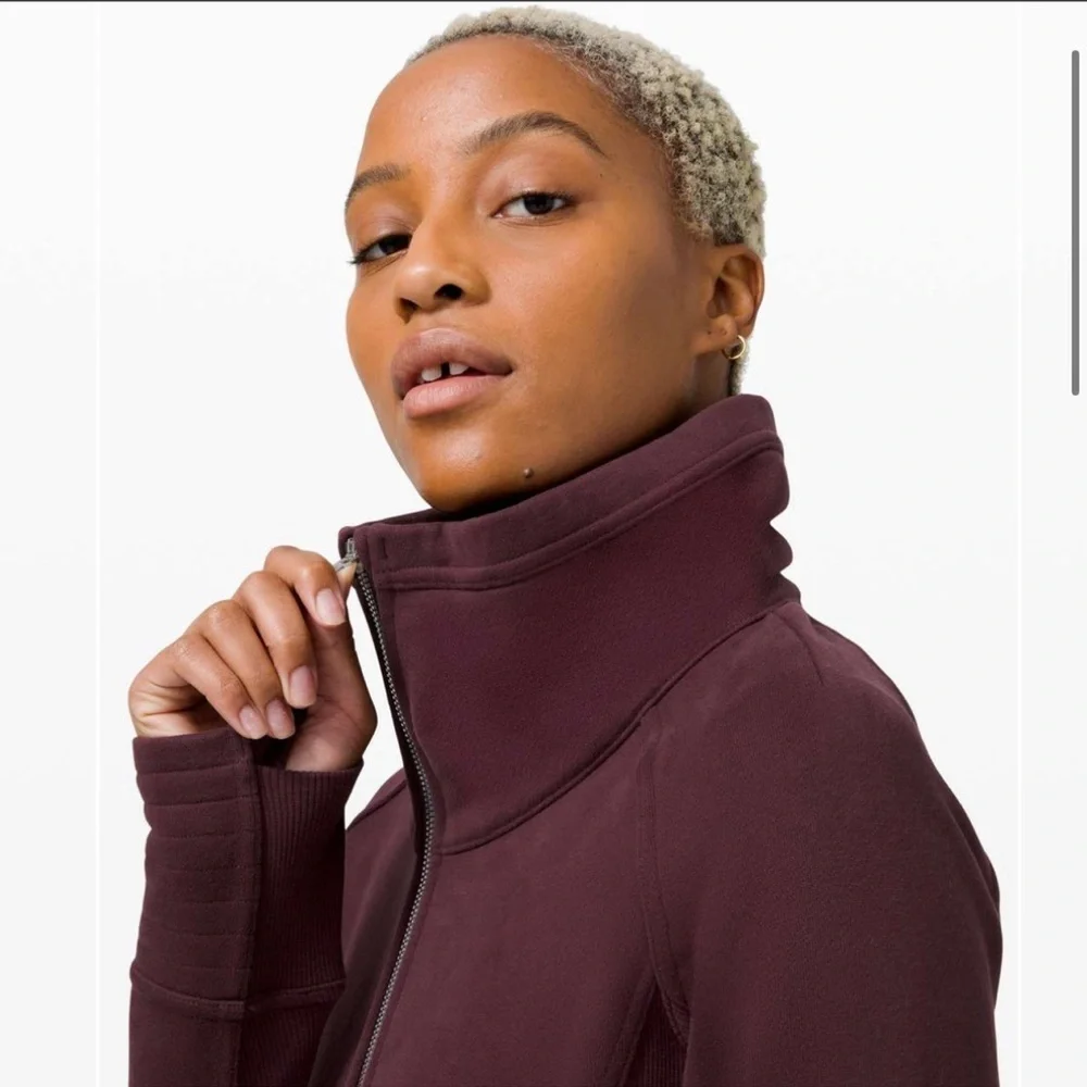 Lululemon Radiant Jacket II in color Cassis Size 2